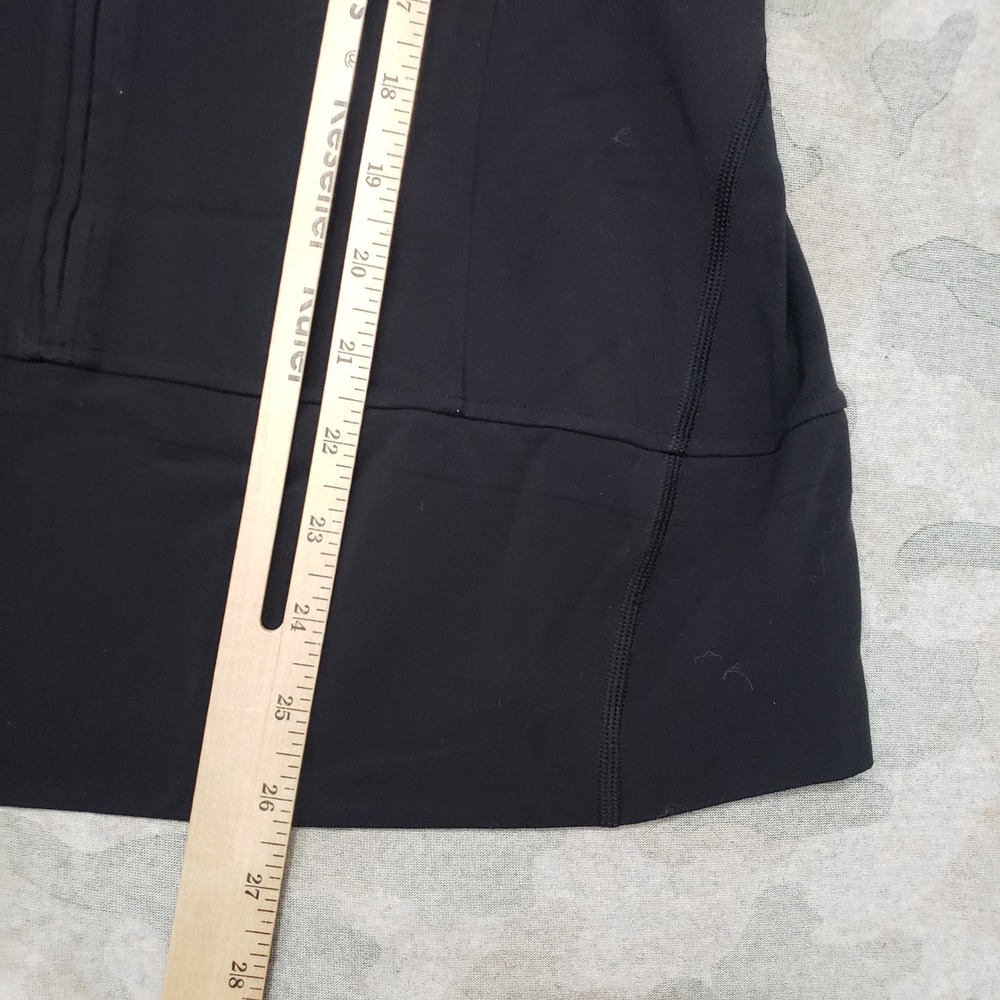 Lululemon Jacket Women 8 Black Contour Full Zip Activewear Gym Yoga Fitness - Picture 6 of 8
